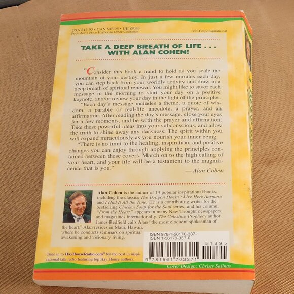 A Deep Breath of Life Daily Inspiration for Heart Centered Living by Alan Cohen - Picture 12 of 16